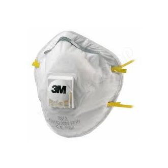 3M 8812 FFP1 Szelepes Pormaszk