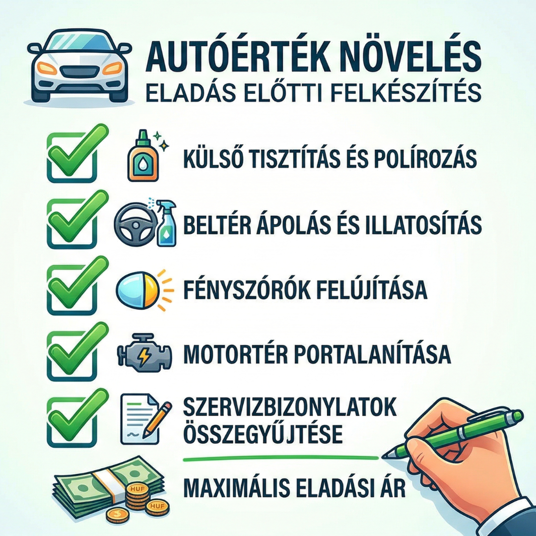 Így hozd ki a maximumot az árból: 5 tipp a használt autód eladása előtt