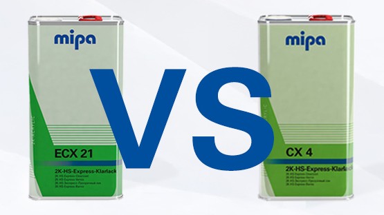 Mipa Clearcoat: ECX 21 Fast vs Express vs CX4 – Szakmai összehasonlítás karosszéria műhelyeknek