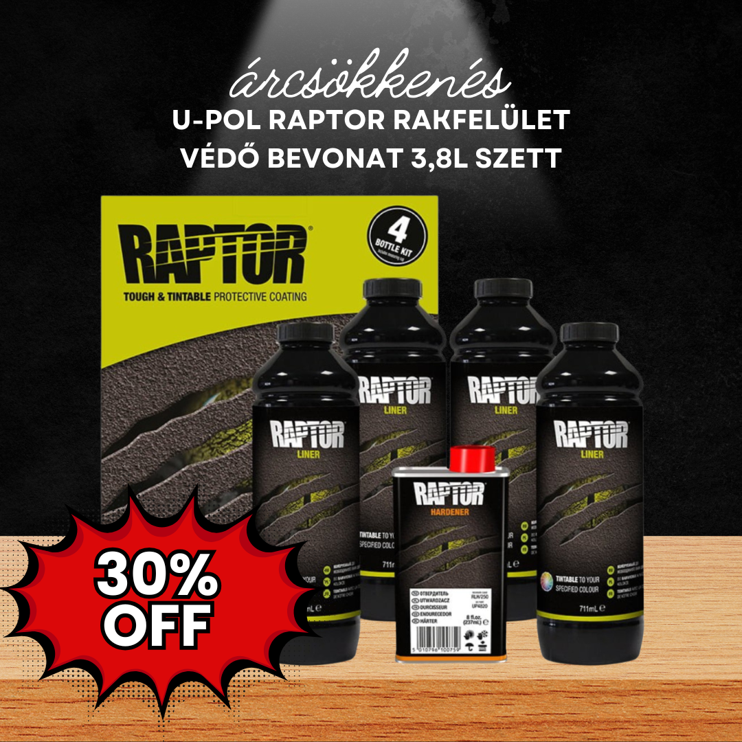 Árváltozás – Miért most a legjobb beszerezni a Raptor-termékeket